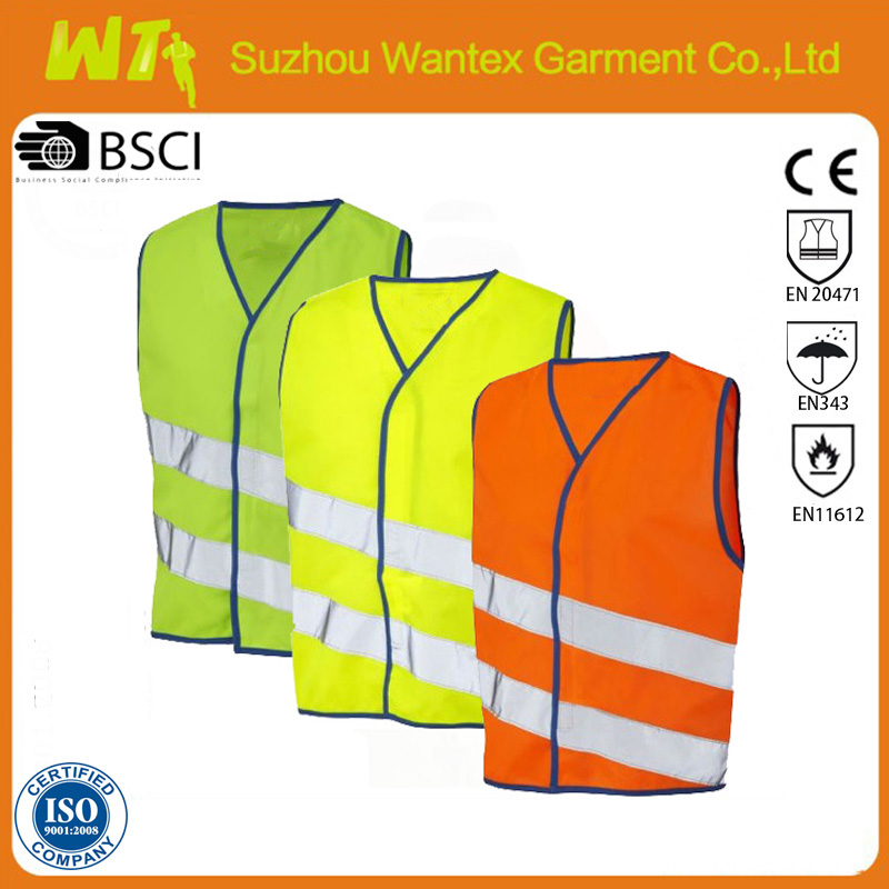 Kids Hi Vis Vest Yellow&Orange&Green