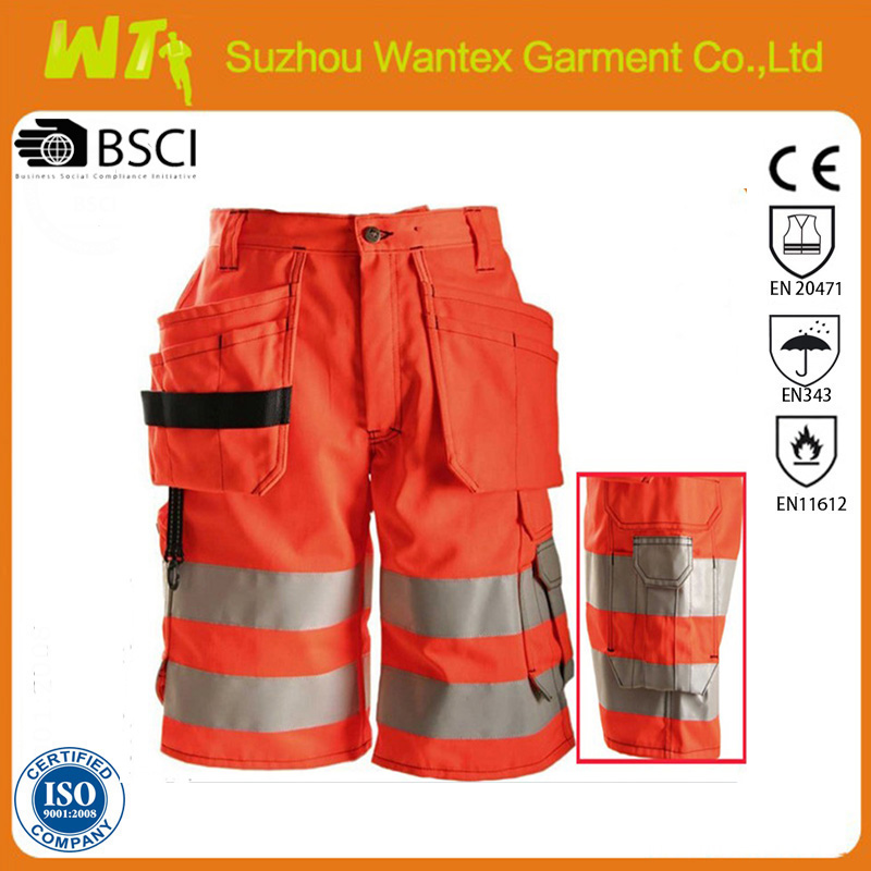 High Viz polycotton builders work trousers