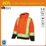 Work King Safety Hi vis lined jacket