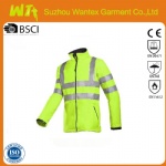 High Vis Yellow Softshell Jacket