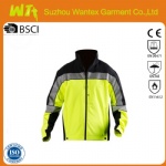 HI-VIS COLORBLOCK SOFTSHELL FLEECE JACKET