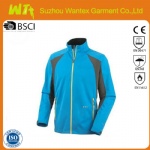 Men's 100% polyester jacket softshell