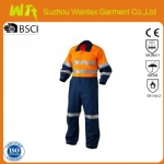 HI VIS SPLICED COMBINATION OVERALL COVERALLS REFLECTIVE SPLICED COMBINATION OVERALL