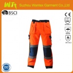 High Visibility Polycotton Cargo Trousers