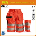 High Viz polycotton builders work trousers