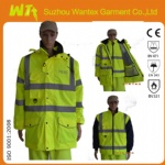 Hot item 7 IN 1 High visibility Yellow reflective Police Jacket
