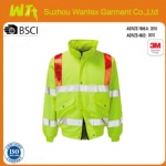 EN471/343 High Visibility jacket waterproof bomber jacket