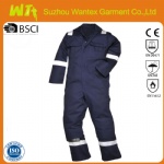 Flame retardant Navy blue coverall